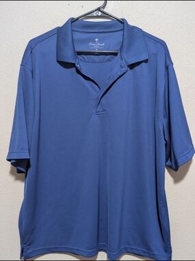 Palm Beach Golf Performance Polo Light Blue